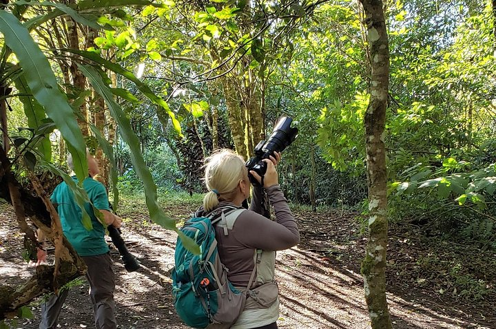 Enjoying our birding tour!